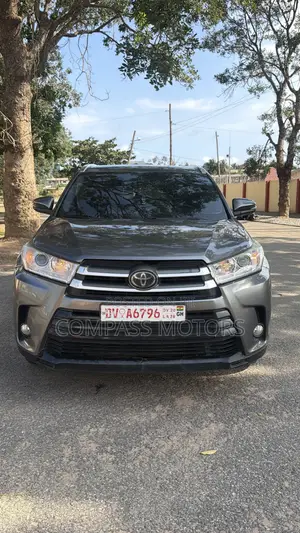 Toyota Highlander XLE 4x4 V6 (3.5L 6cyl 8A) 2018 Gray