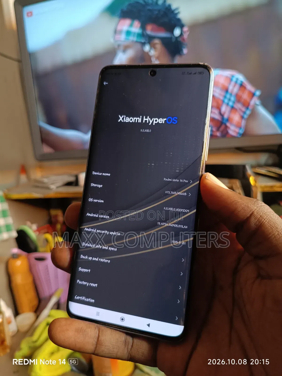 Xiaomi Redmi Note 14 Pro 5G 256 GB Red