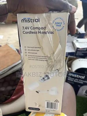 Mistral 7.4V Compact Cordless HandVac