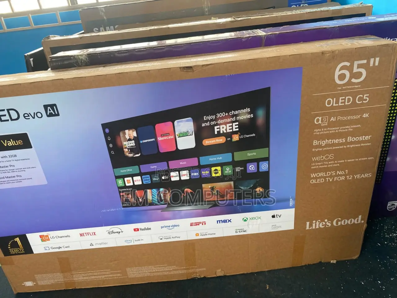 LG Oled 65 Inches C5 Smart TV