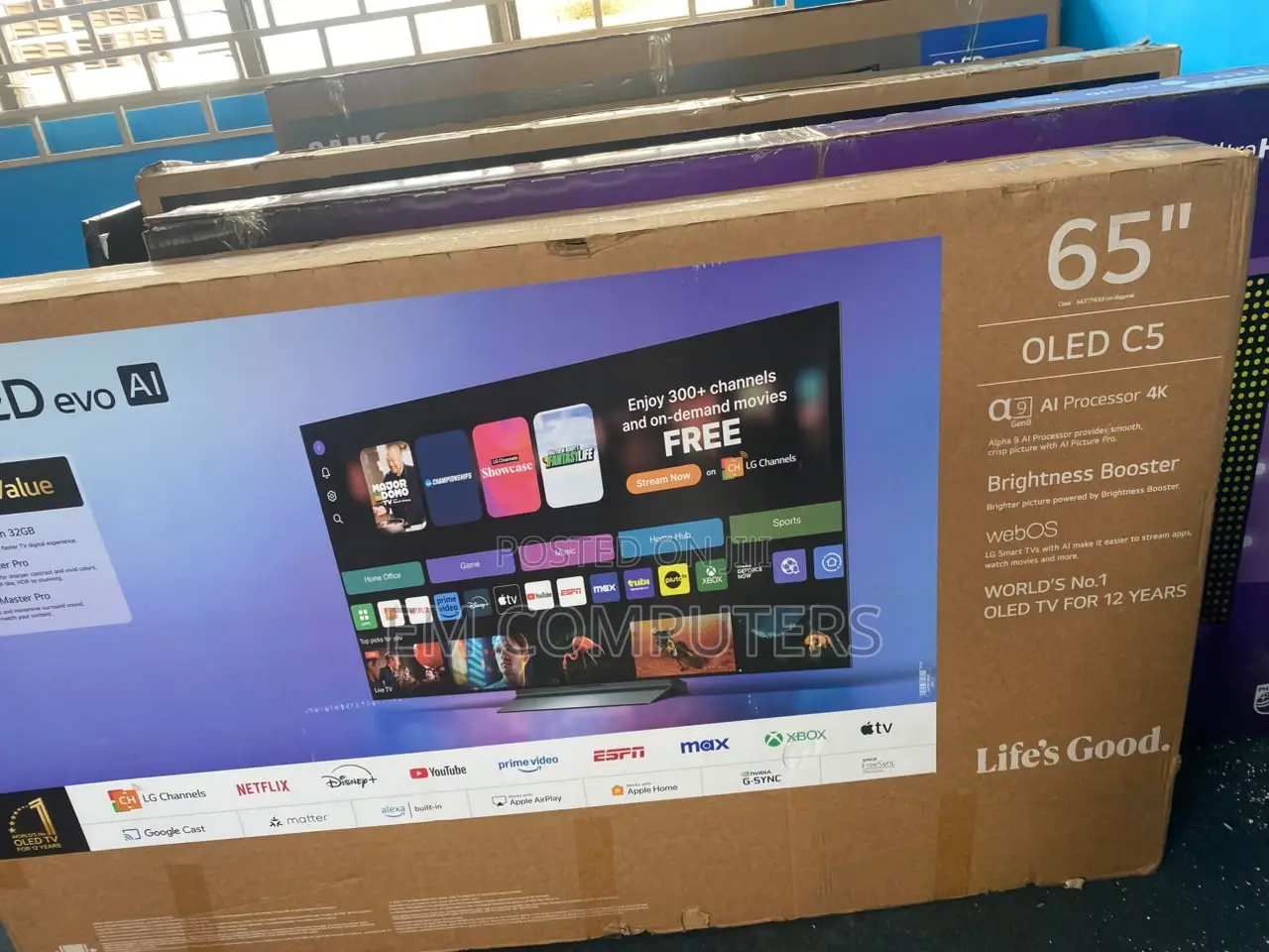 LG Oled 65 Inches C5 Smart TV