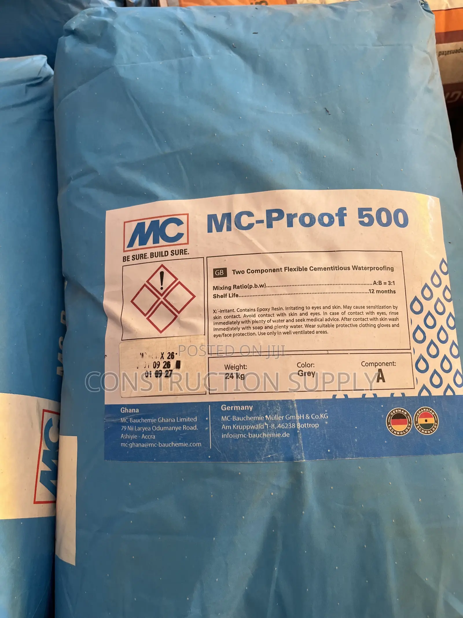 Mc-Proof 500 - Cementitious Waterproofing