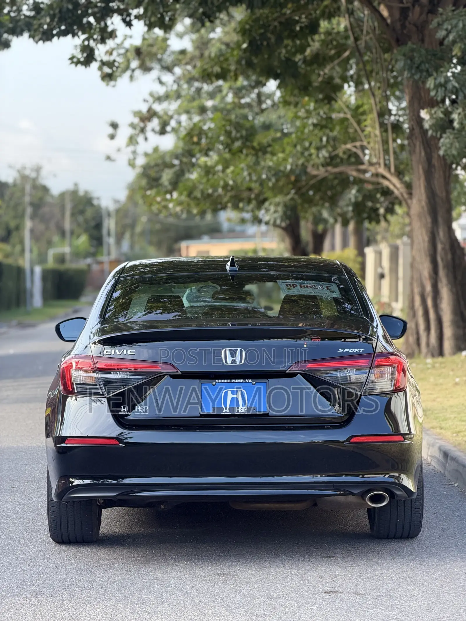 Honda Civic Sport CVT 2025 Black