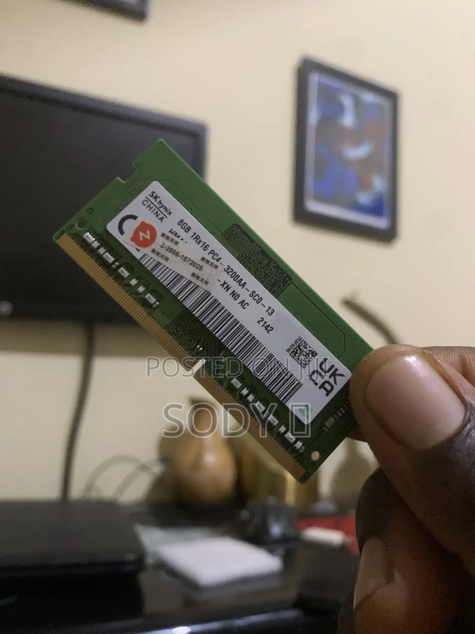 8gb DDR4 Ram