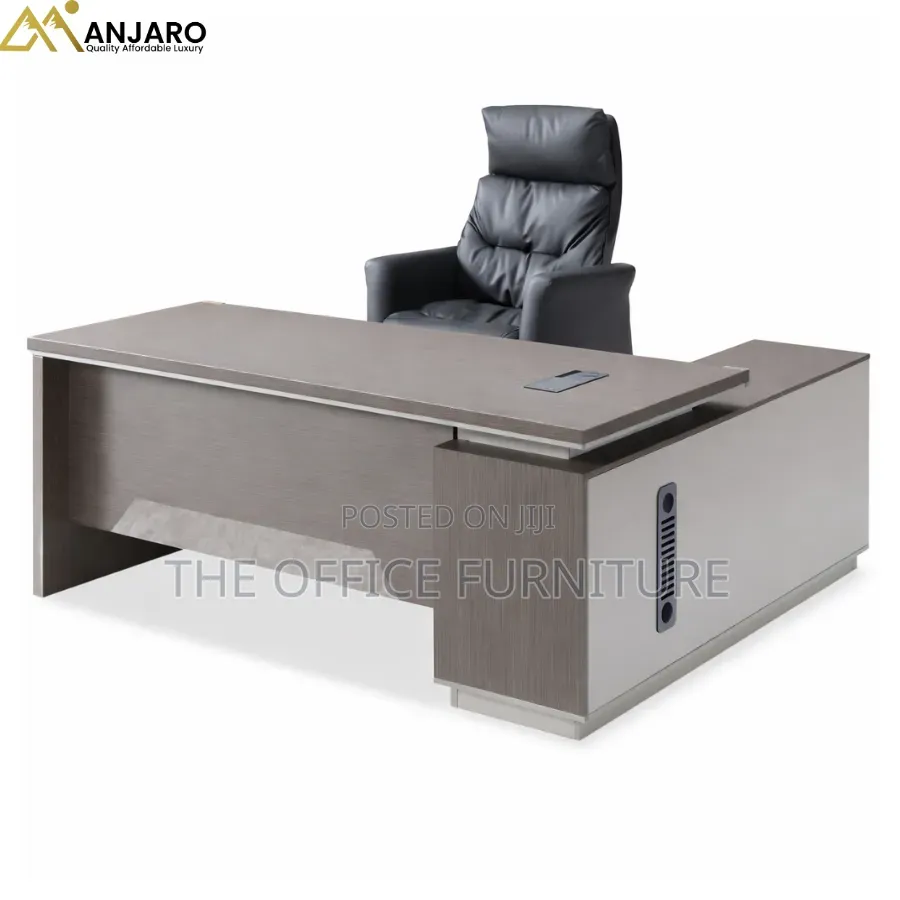 Office Desk With Side Cabinet