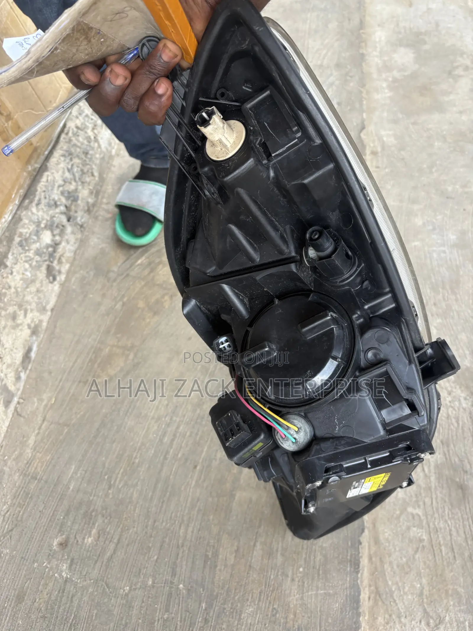 Toyota Vitz 2010 Headlight With Booster