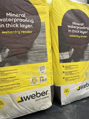 Weber Dry Render - Waterproof Plastering Mortar - 20kg
