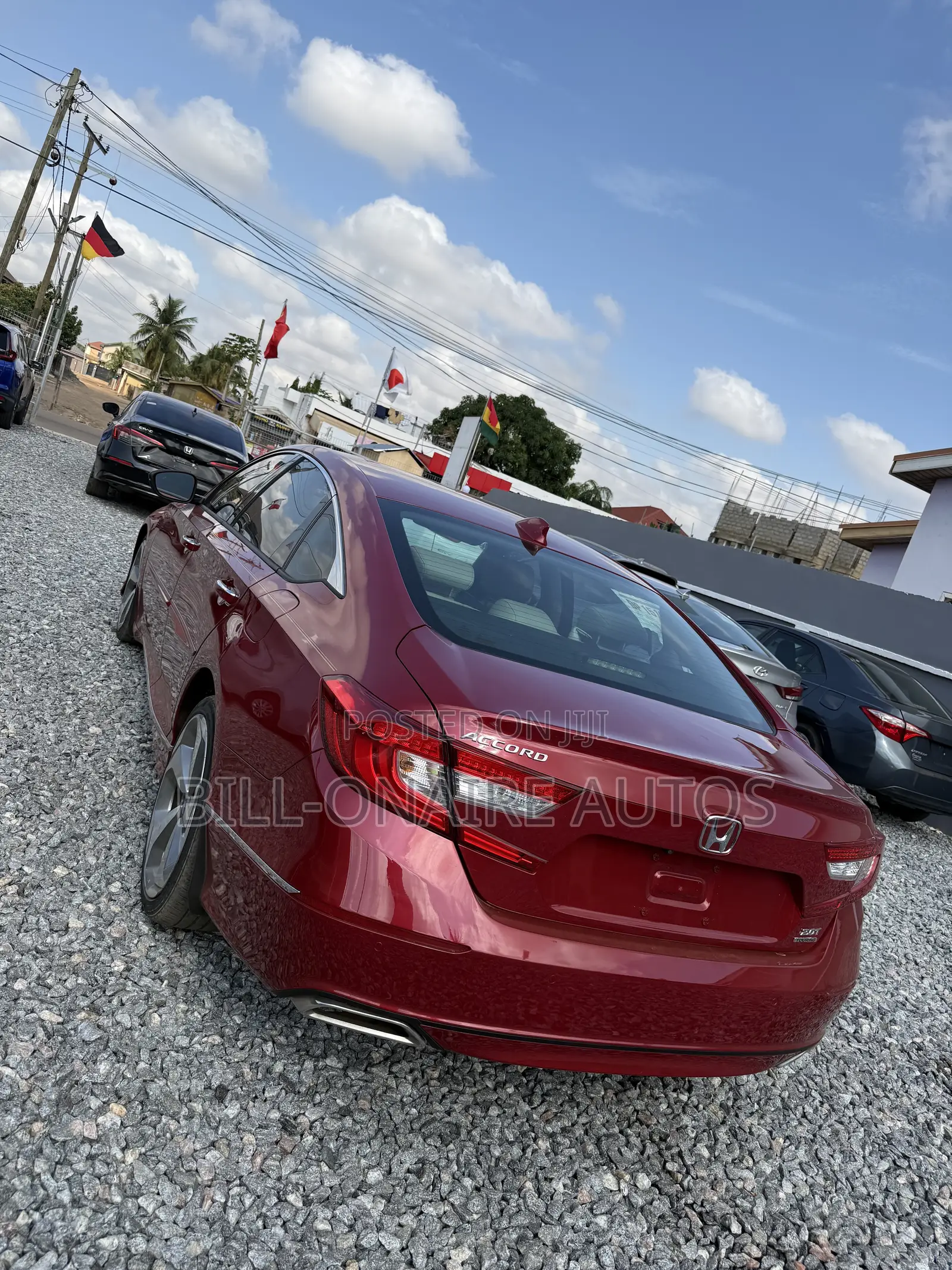 Honda Accord Touring 2.0T 2018 Red