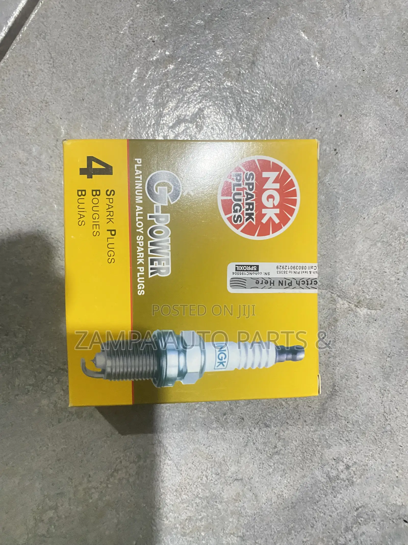 NGK G-Power Platinum Alloy Spark Plugs