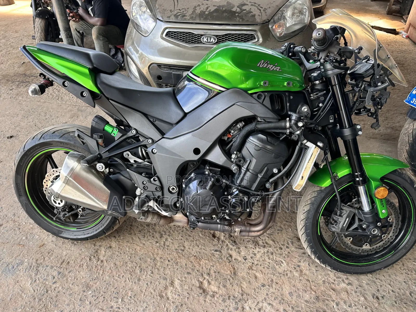 Kawasaki Ninja 1000 2017 Green