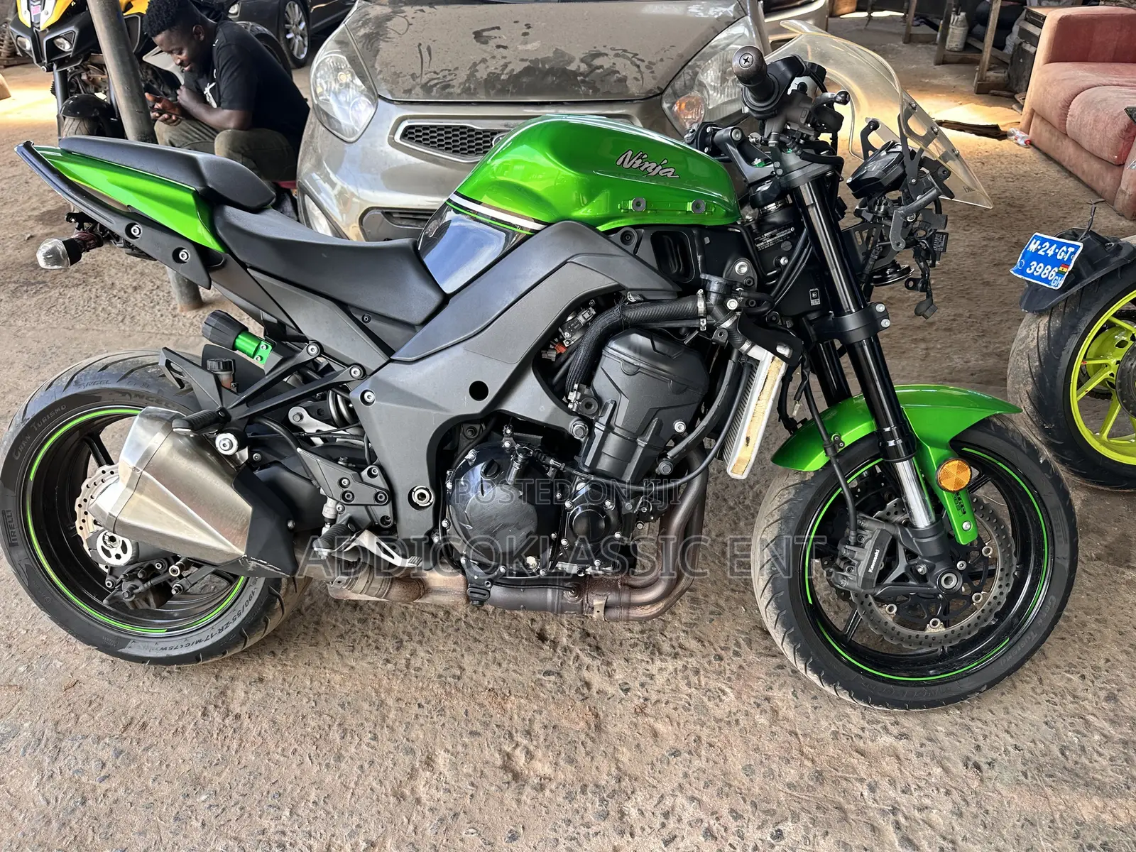 Kawasaki Ninja 1000 2017 Green