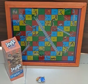 Big Ludo + Jenga Giant Set
