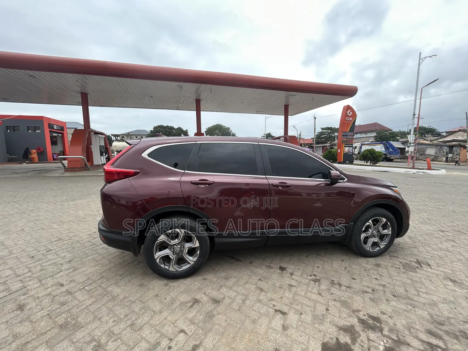 Honda CR-V EX-L AWD 2019 Burgundy