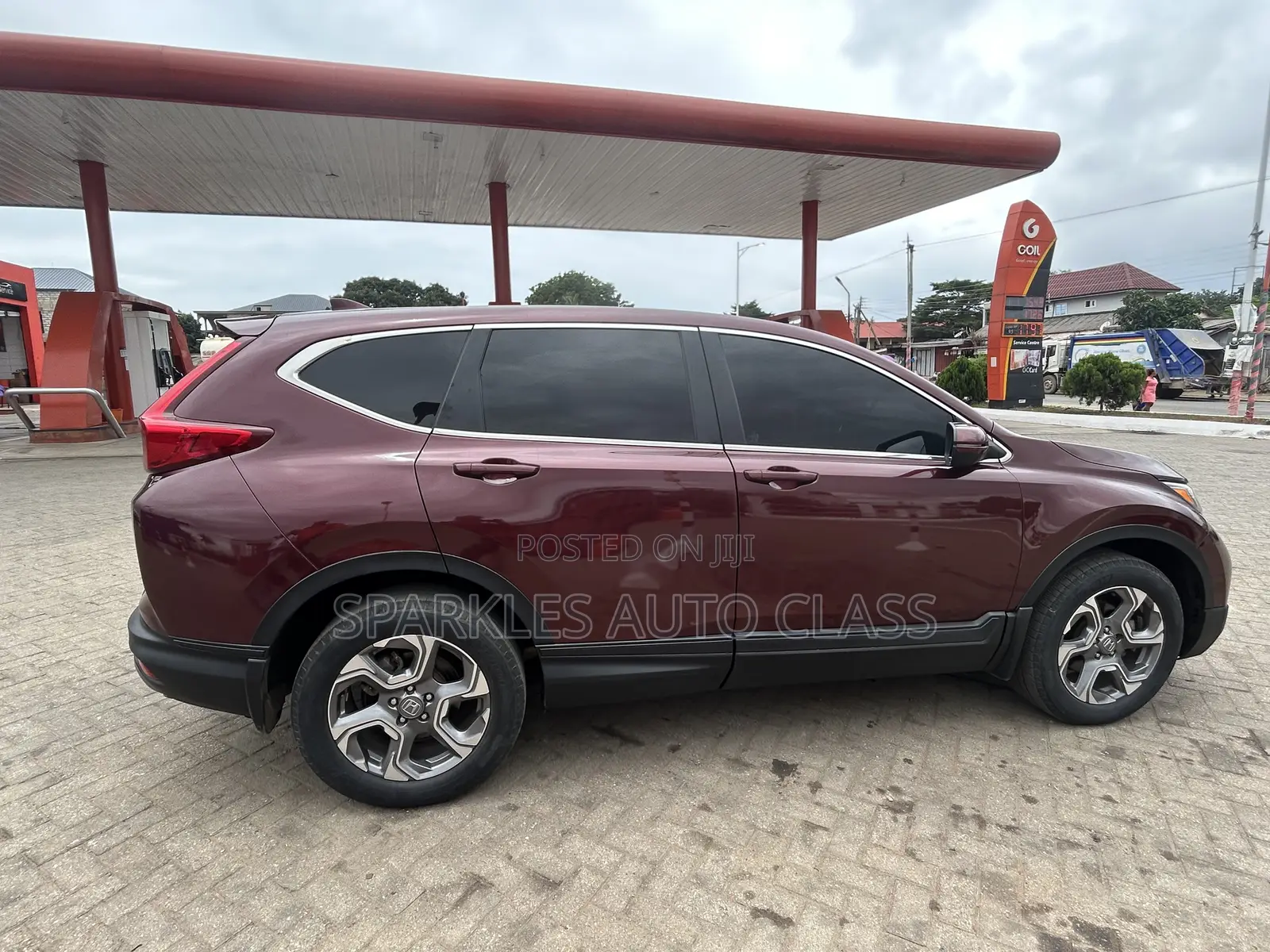 Honda CR-V EX-L AWD 2019 Burgundy