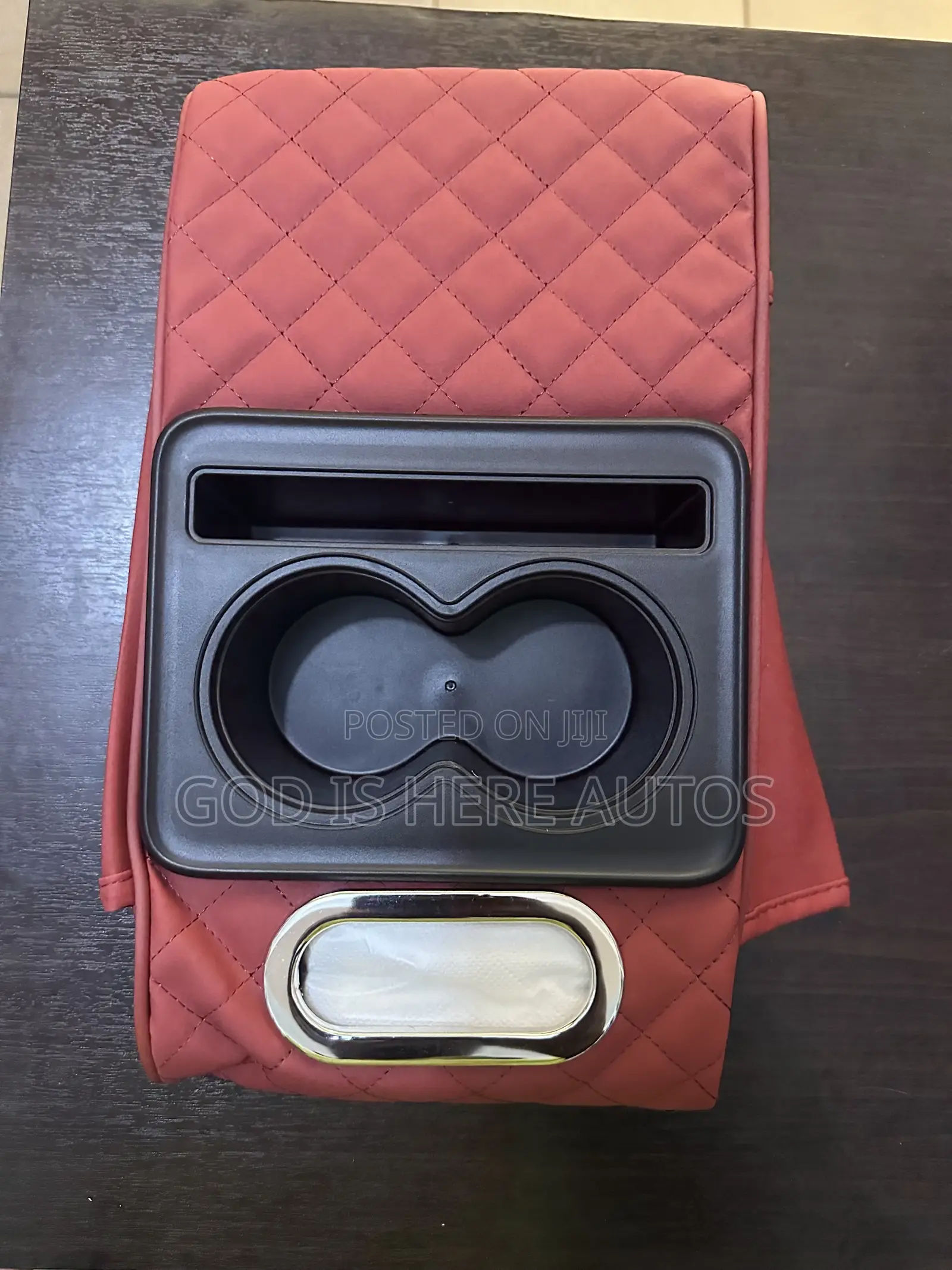 Universal Armrest With Cup Holders