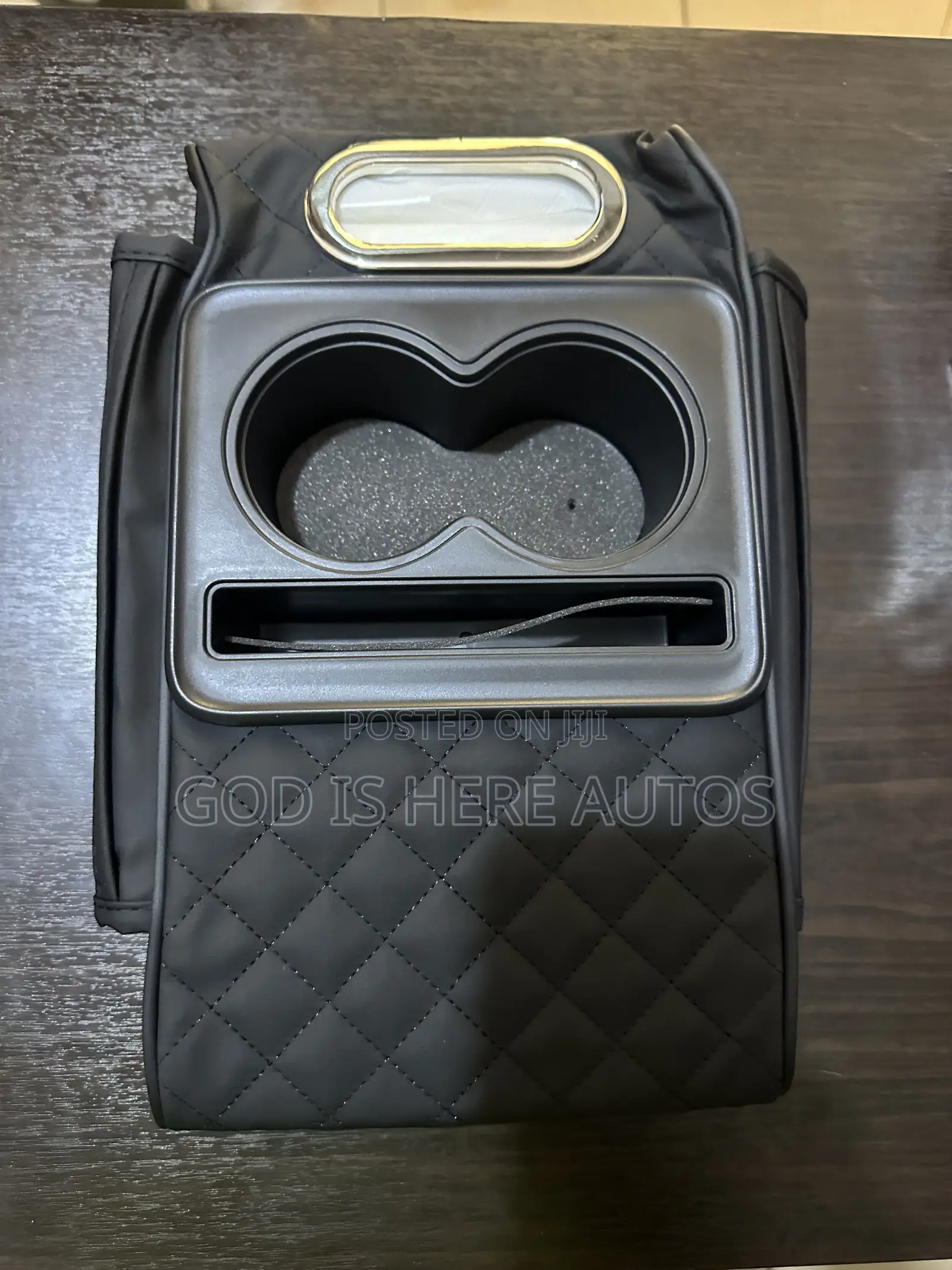 Universal Armrest With Cup Holders