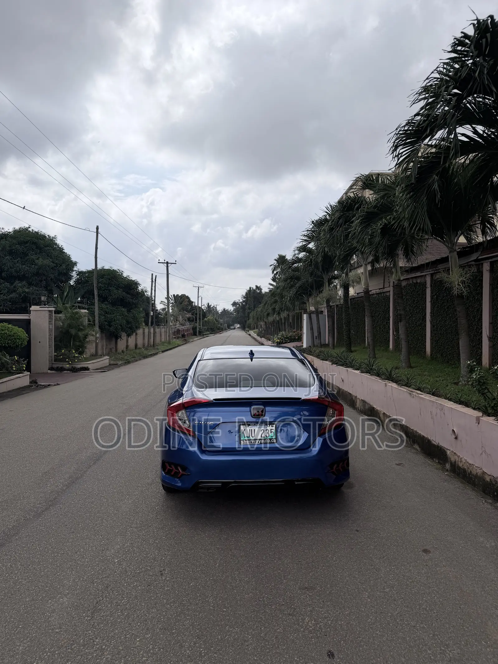 Honda Civic 2018 Blue