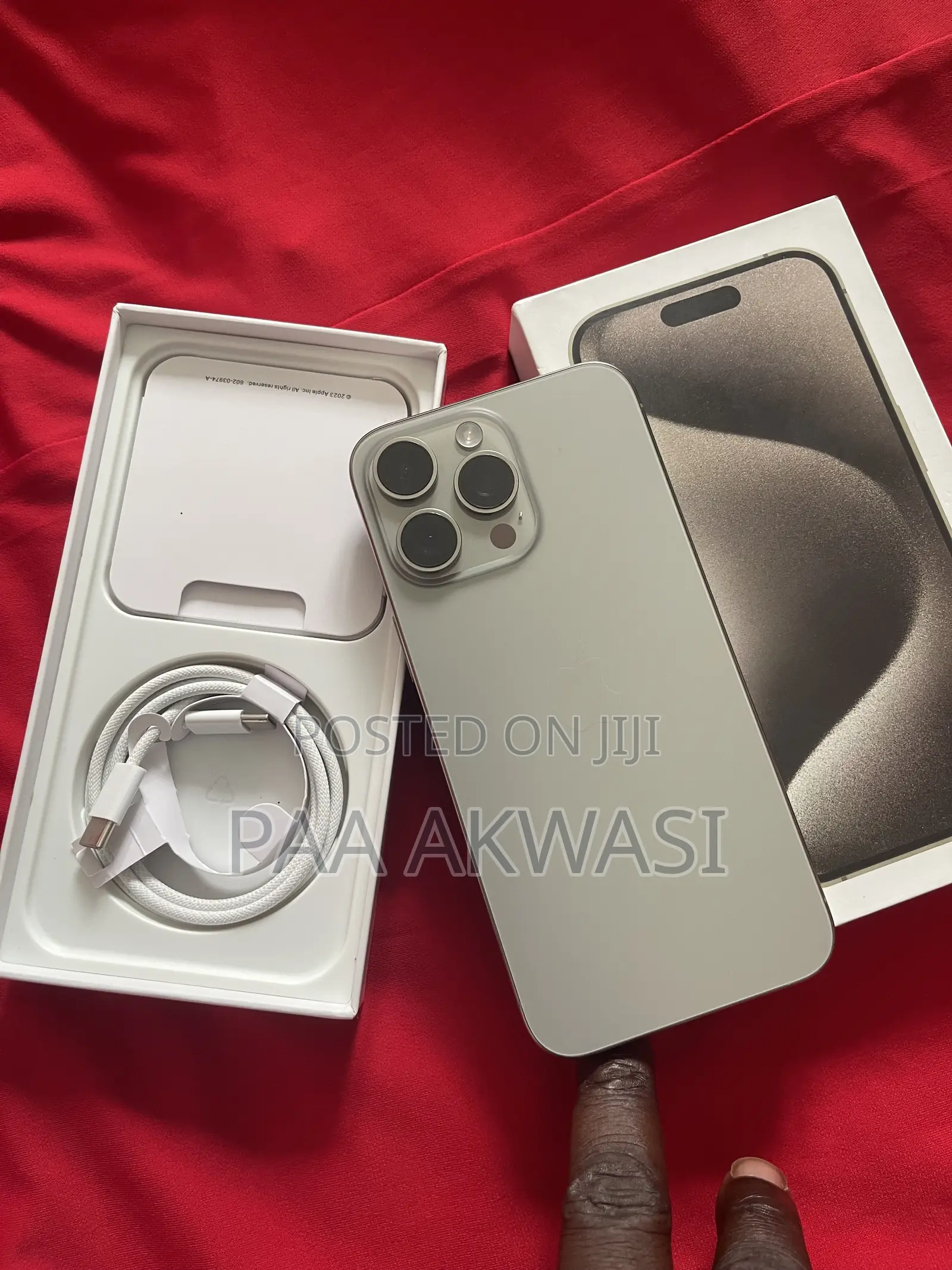 Apple iPhone 15 Pro Max 256 GB Silver