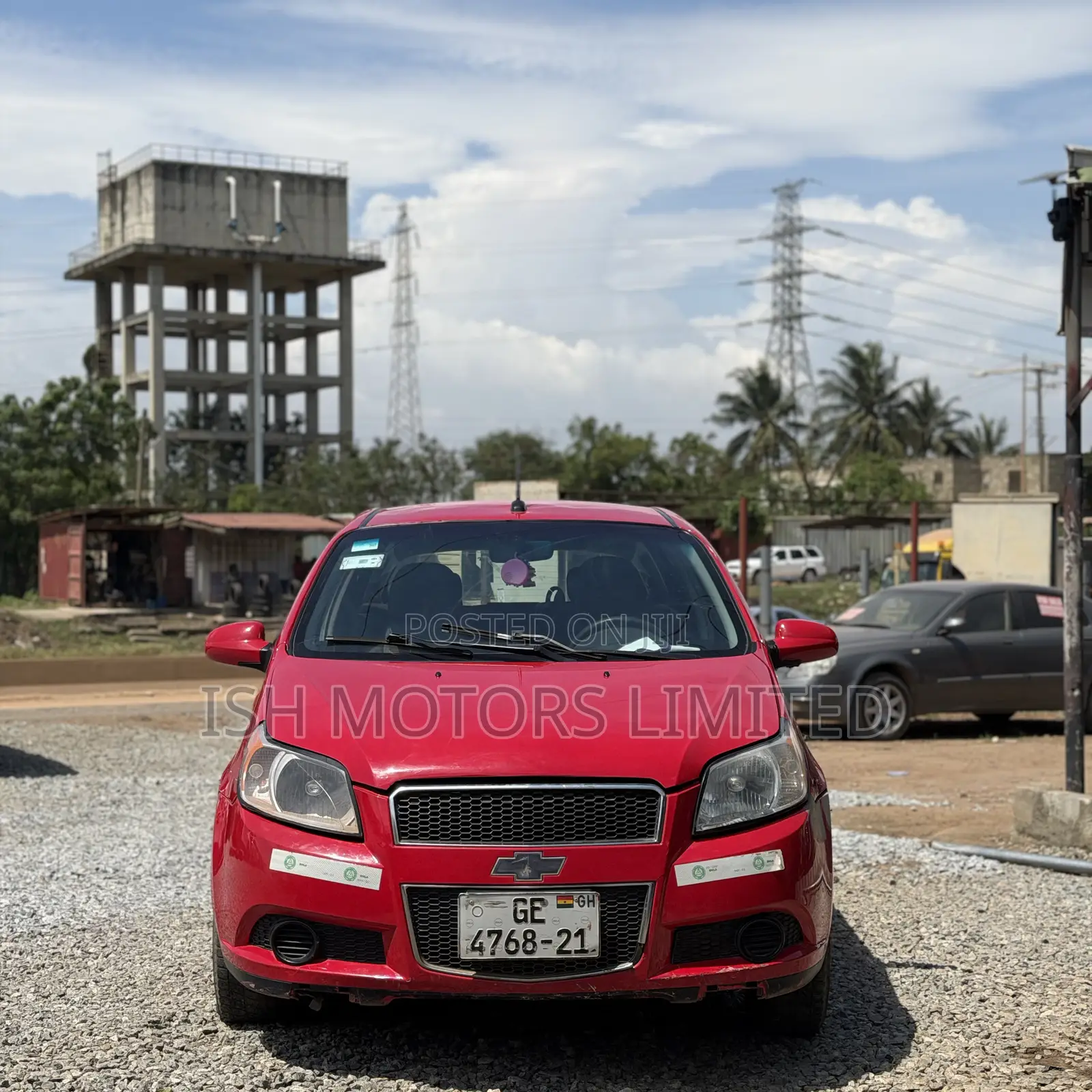 Chevrolet Aveo LS Hatch 2011 Red