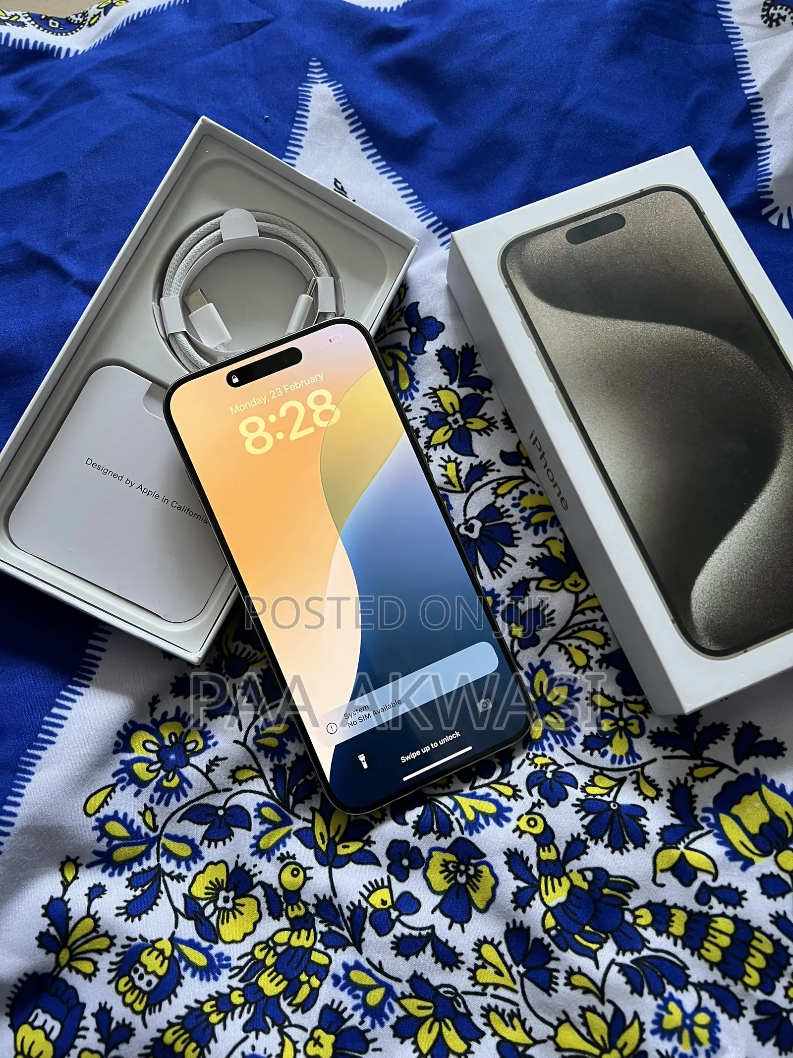 Apple iPhone 15 Pro Max 256 GB Silver
