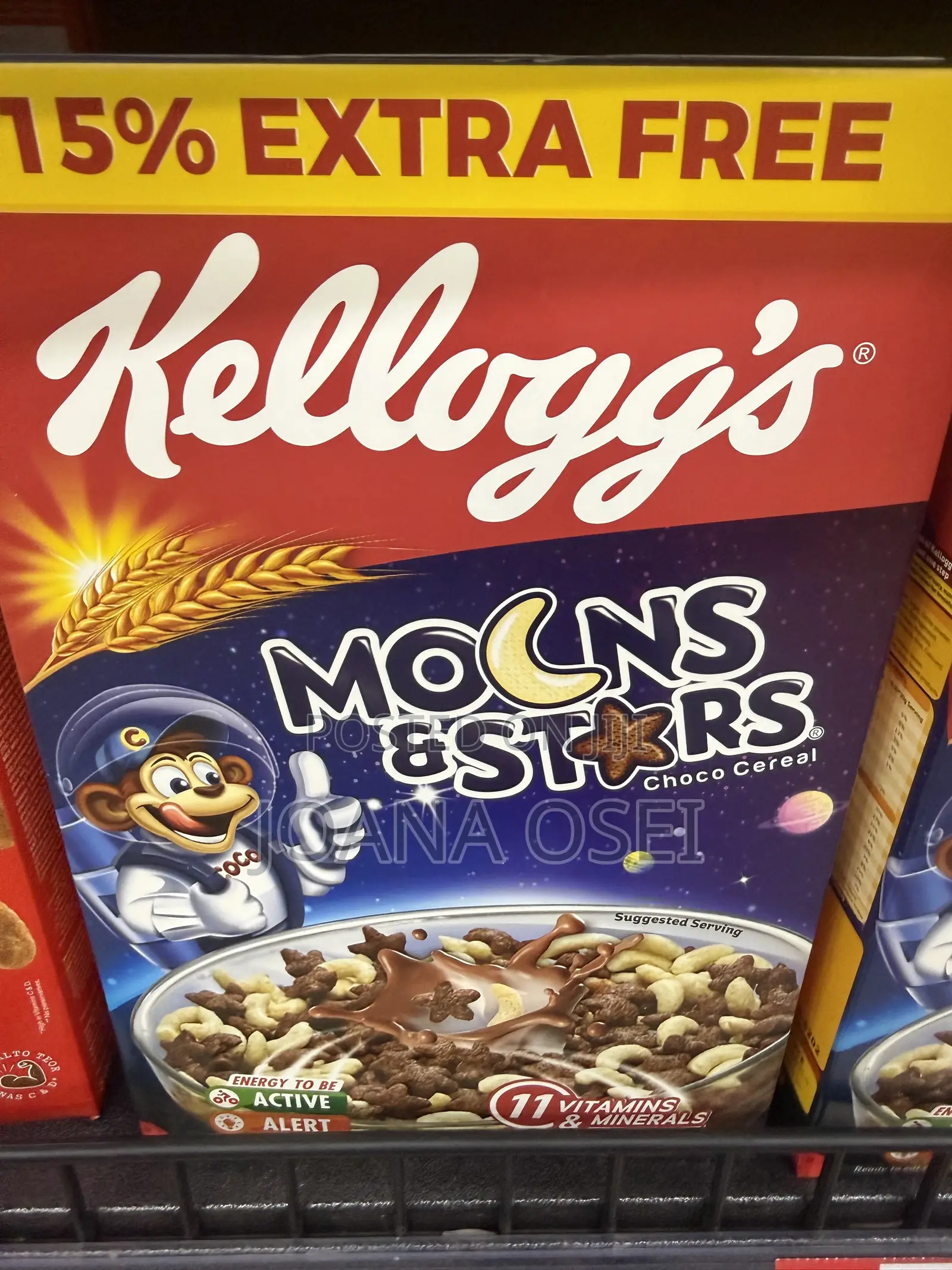 Kelloggs Moon and Stars Cereal