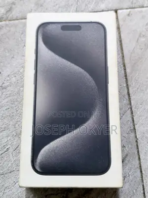 Apple iPhone 15 Pro 256 GB Black