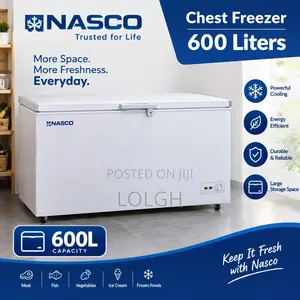Gently Used Nascochest Freezer 600 LTRS