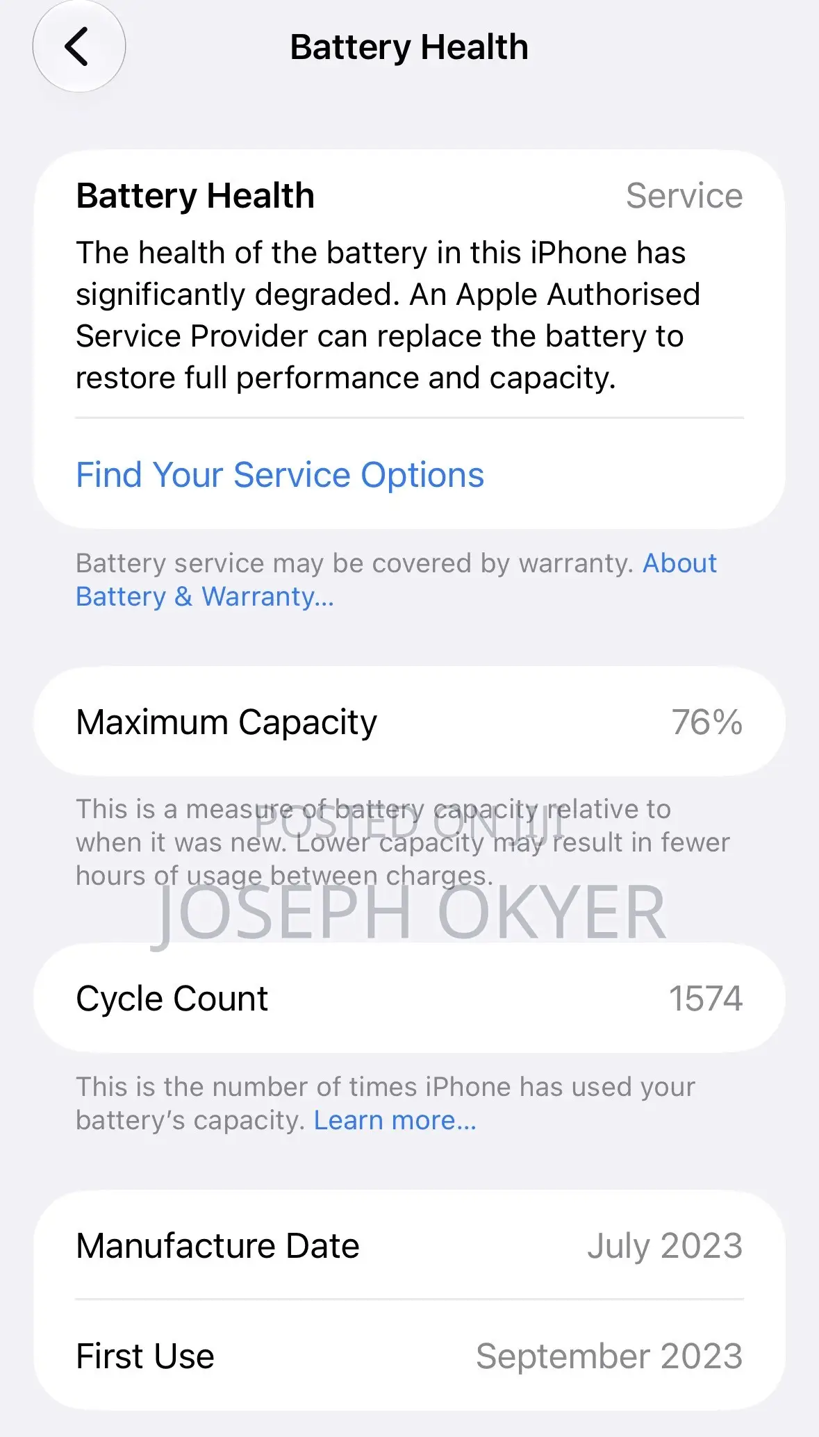 Apple iPhone 15 Pro 256 GB Black