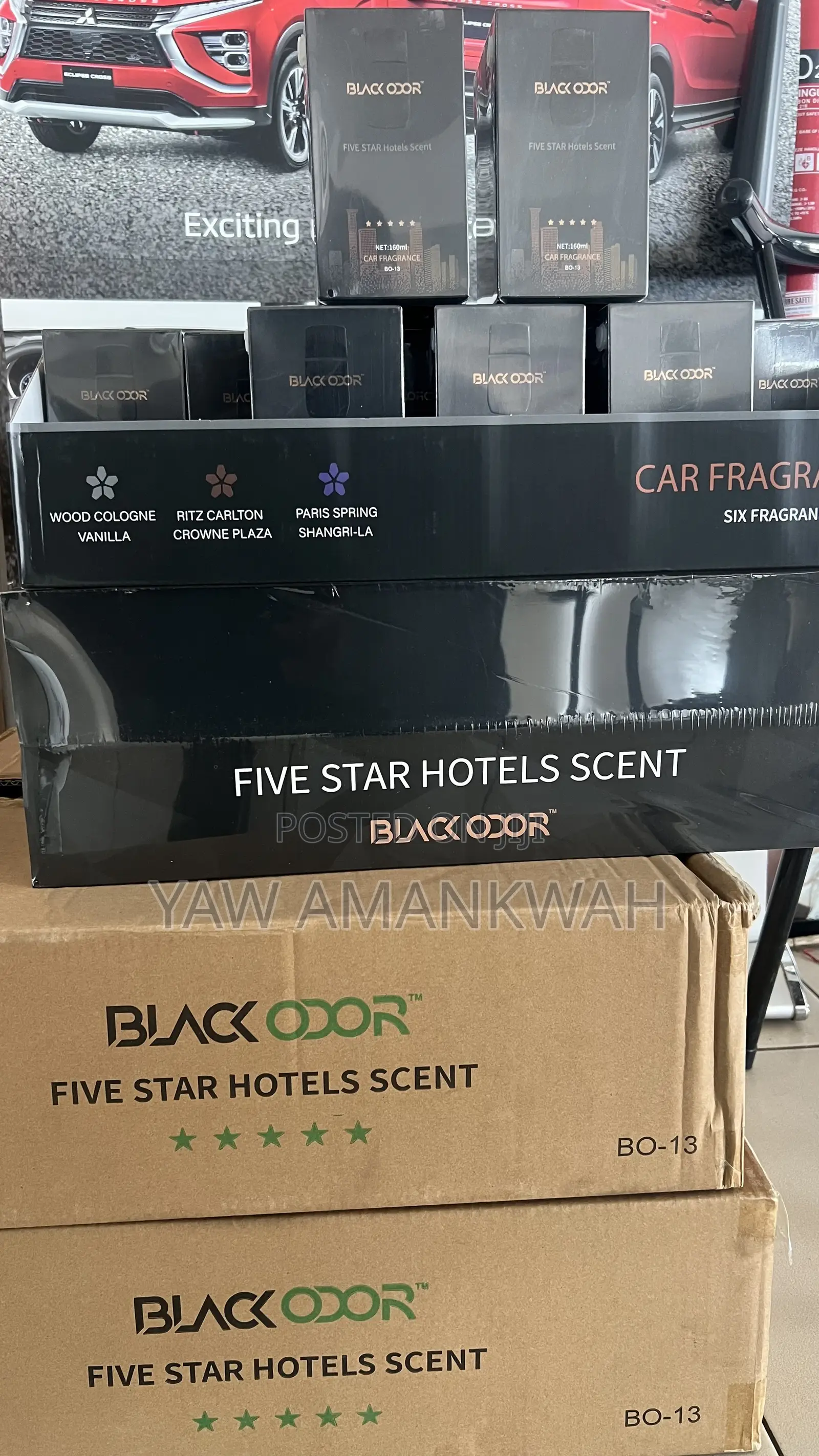 Black Odor Car Fragrance
