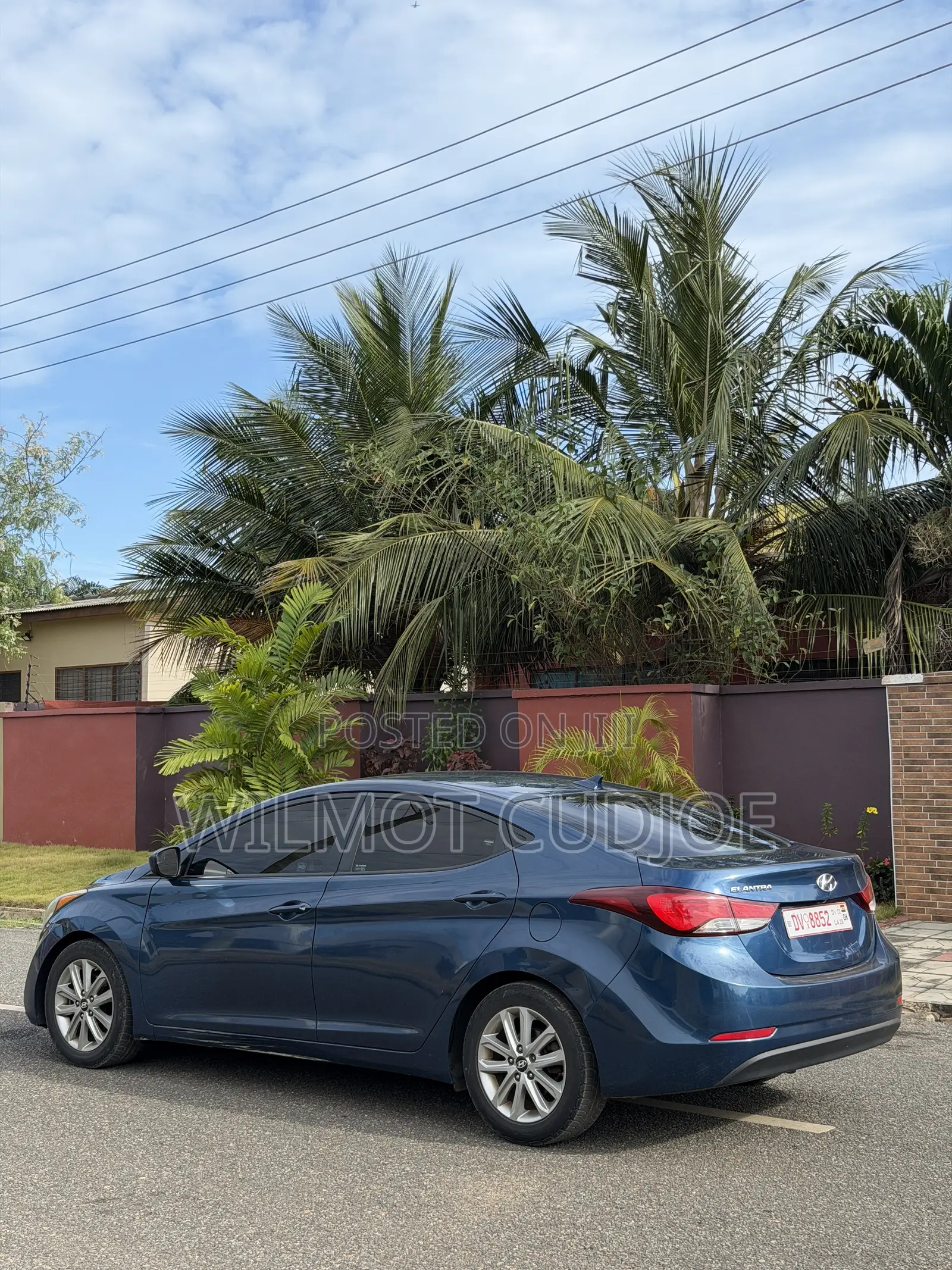 Hyundai Elantra 2015 Blue