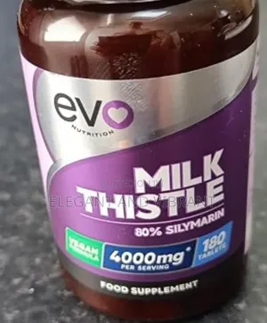 Milk Thistle, 80% Silymarin, 365 Tablets
