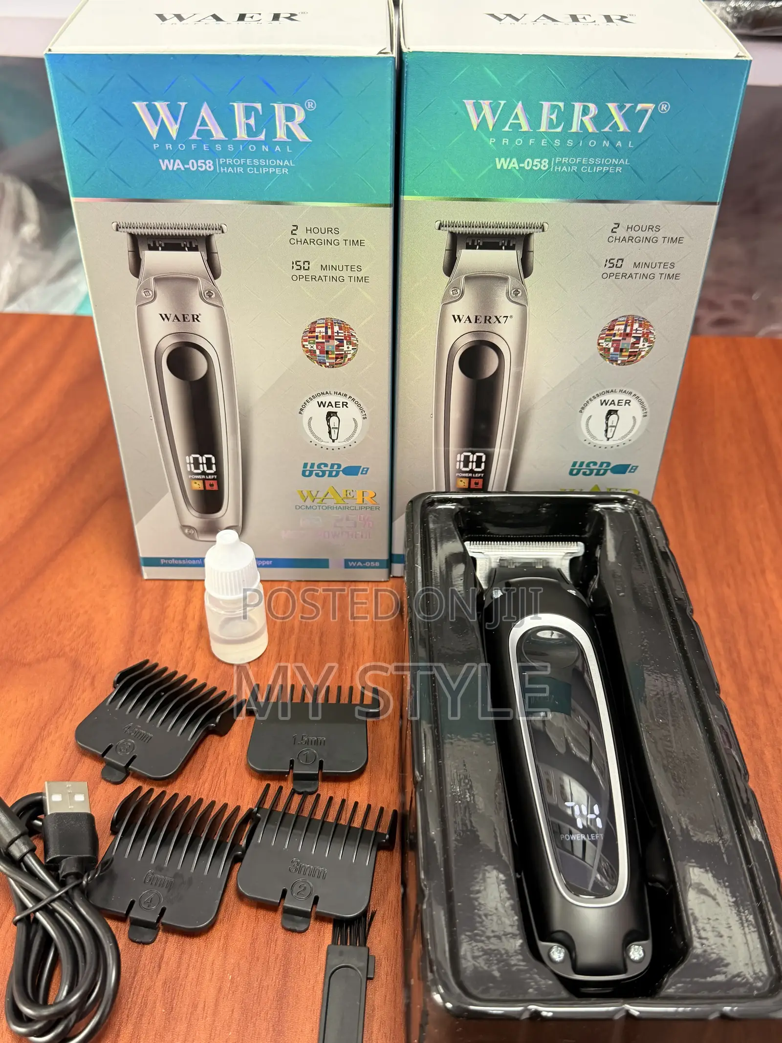 WAER X7 Professional Clipper Trimmer WA-058