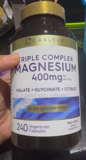 Triple Magnesium Complex 400mg | 240 Capsules