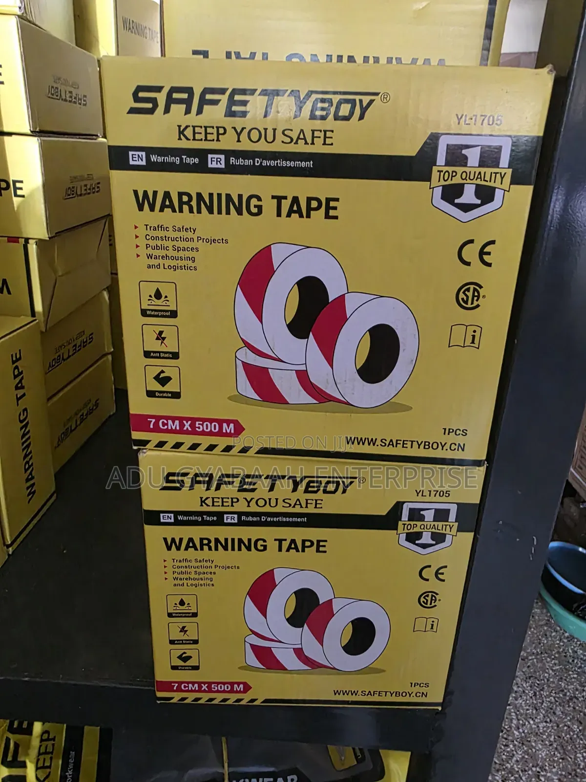 Caution Tape SAFETYBOY 500mx7cm