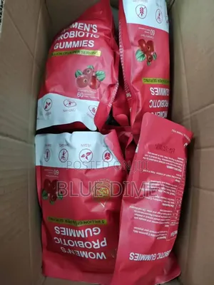 Women's Probiotic Gummies Cranberry Non-Gmo AND Sugar Free