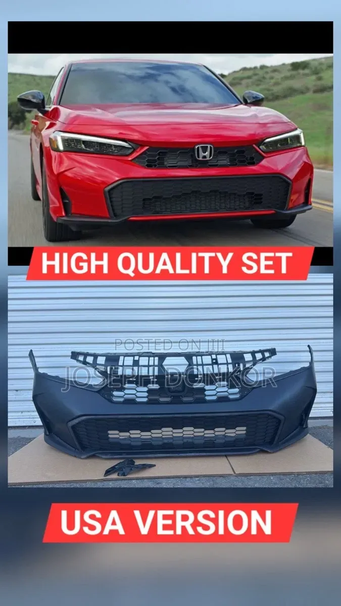 Civic Front Bumper Set 2025,2026,2027