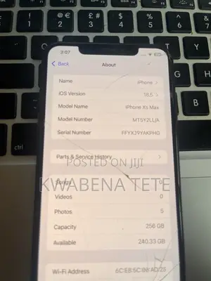 Apple iPhone XS Max 256 GB Black