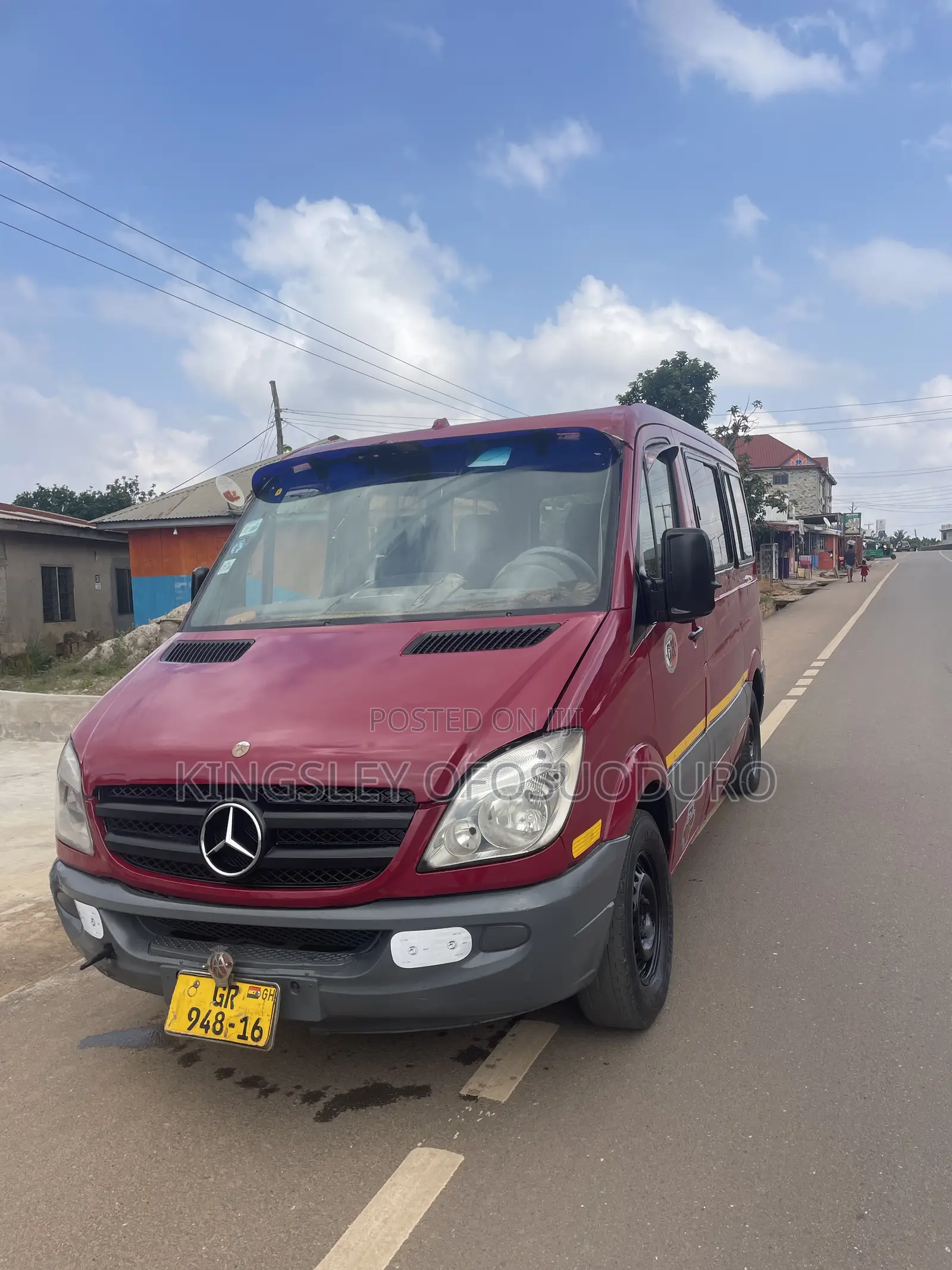 Mercedes-Benz Sprinter 2010 Red