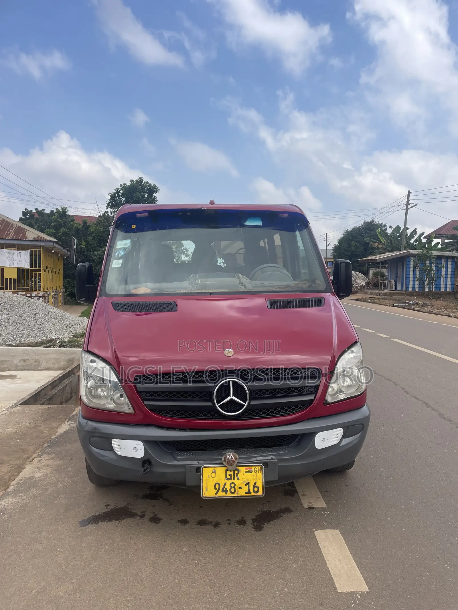 Mercedes-Benz Sprinter 2010 Red