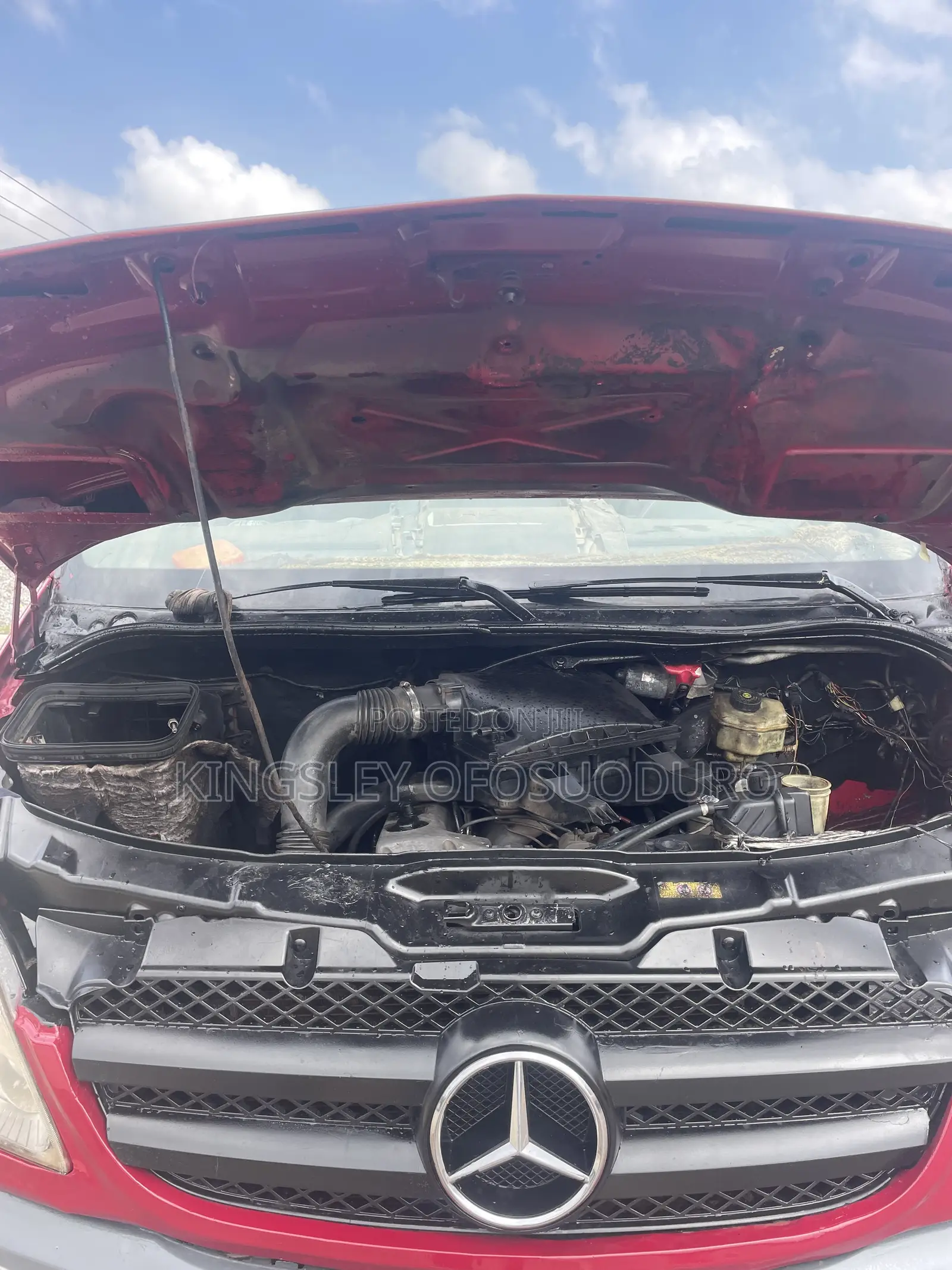 Mercedes-Benz Sprinter 2010 Red