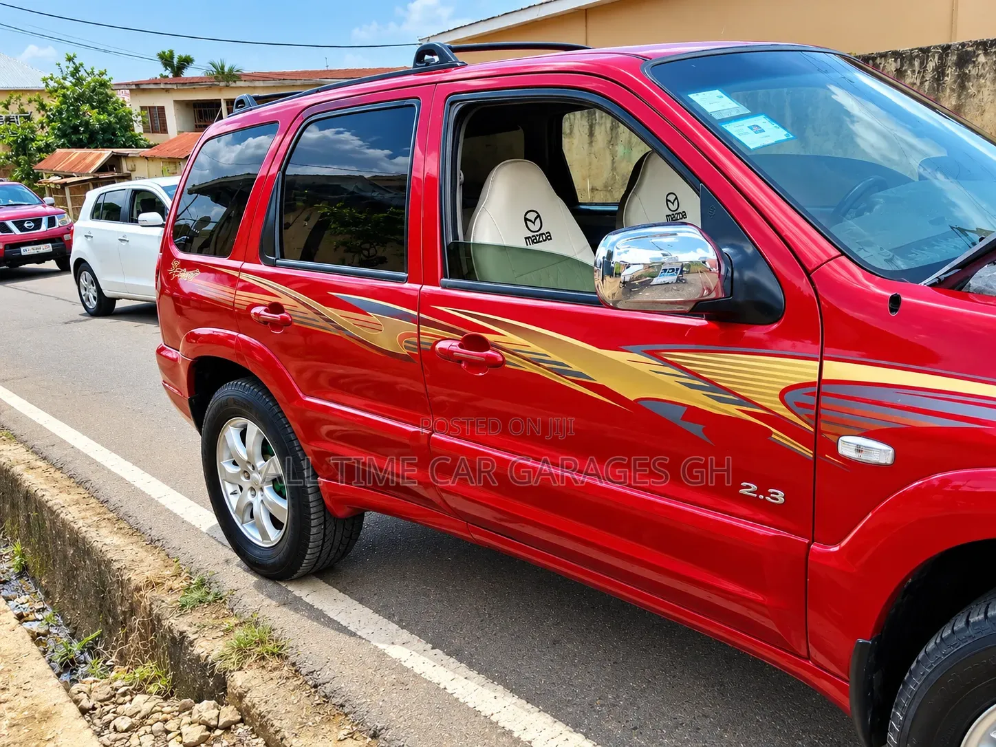 Mazda Tribute 2009 Red
