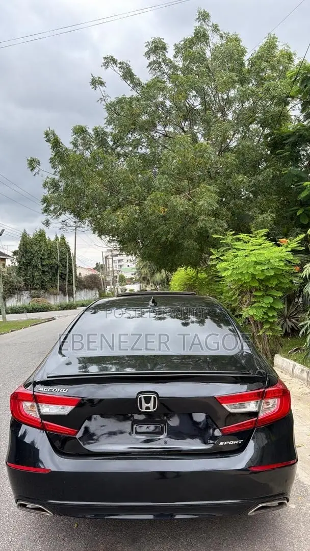 Honda Accord Sport (1.5L 4cyl Turbo CVT) 2019 Black