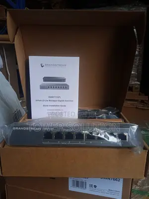 GRANDSTREAM GWN7711P 8port Poe Gigabit Managed Switch