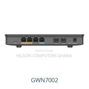 Grandstream GWN7002 Multi-Wan Gigabit VPN Router, SFP Ports - Black
