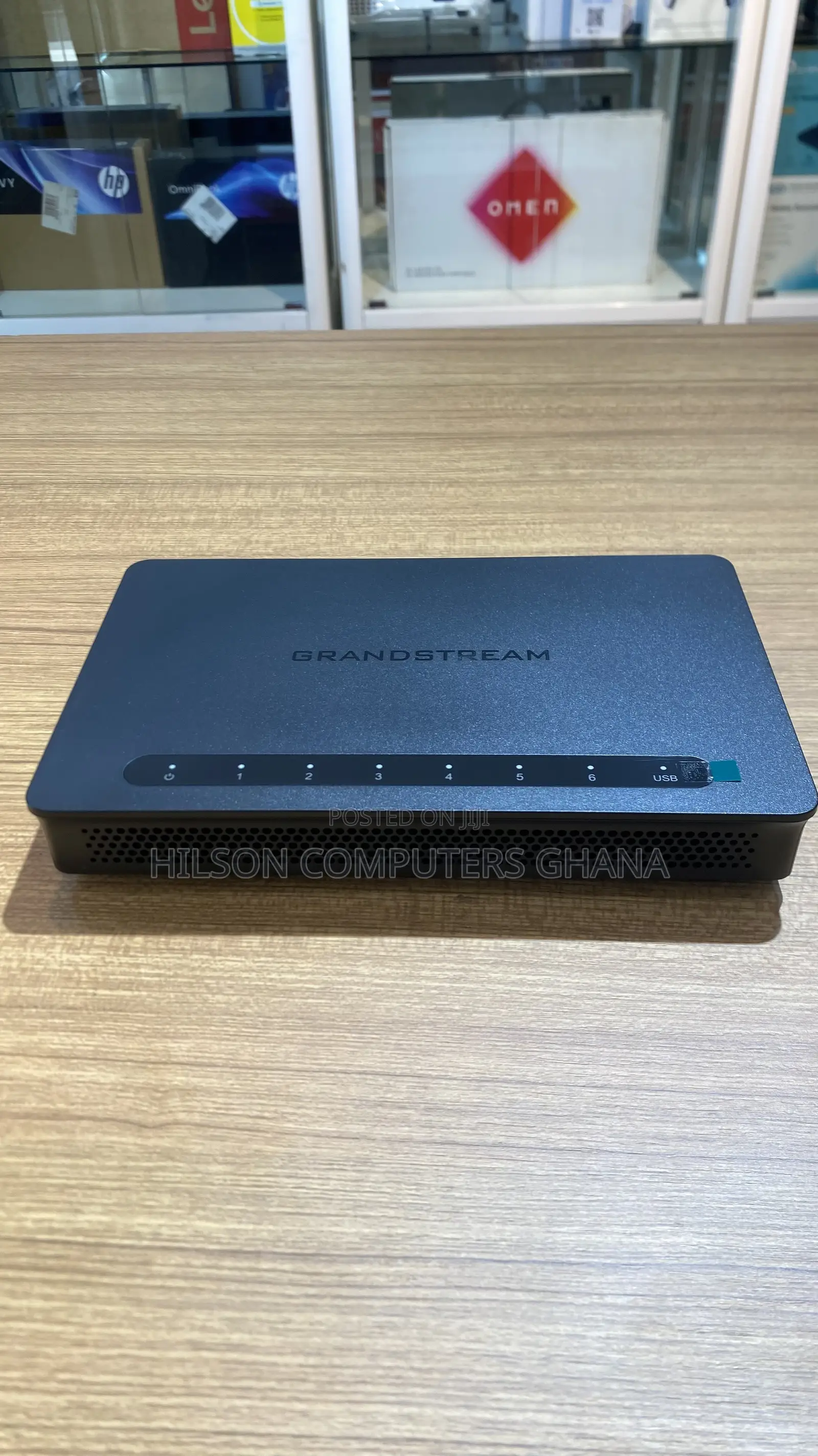 Grandstream GWN7002 Multi-Wan Gigabit VPN Router, SFP Ports - Black