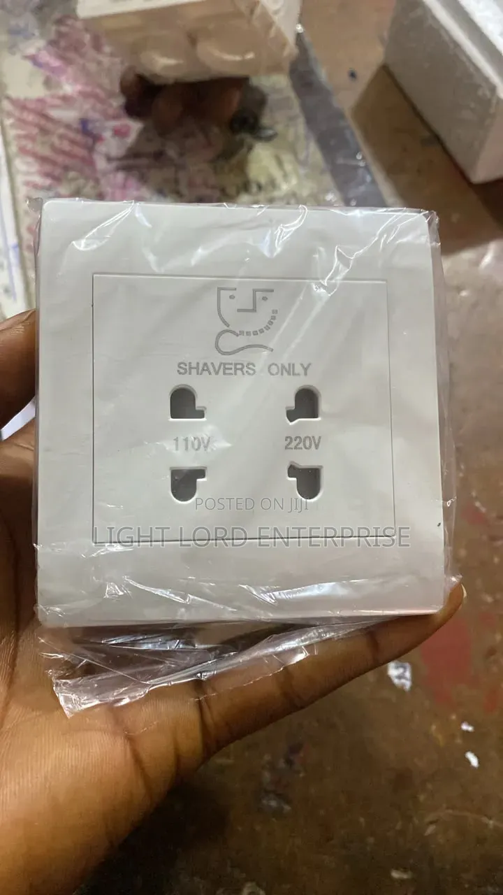 Shavers 3X3 110V and 220V Only Switches