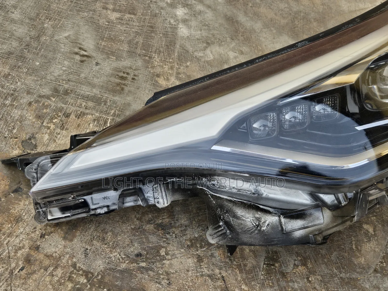 C-Hr Headlight Driver Side 22 Full Led