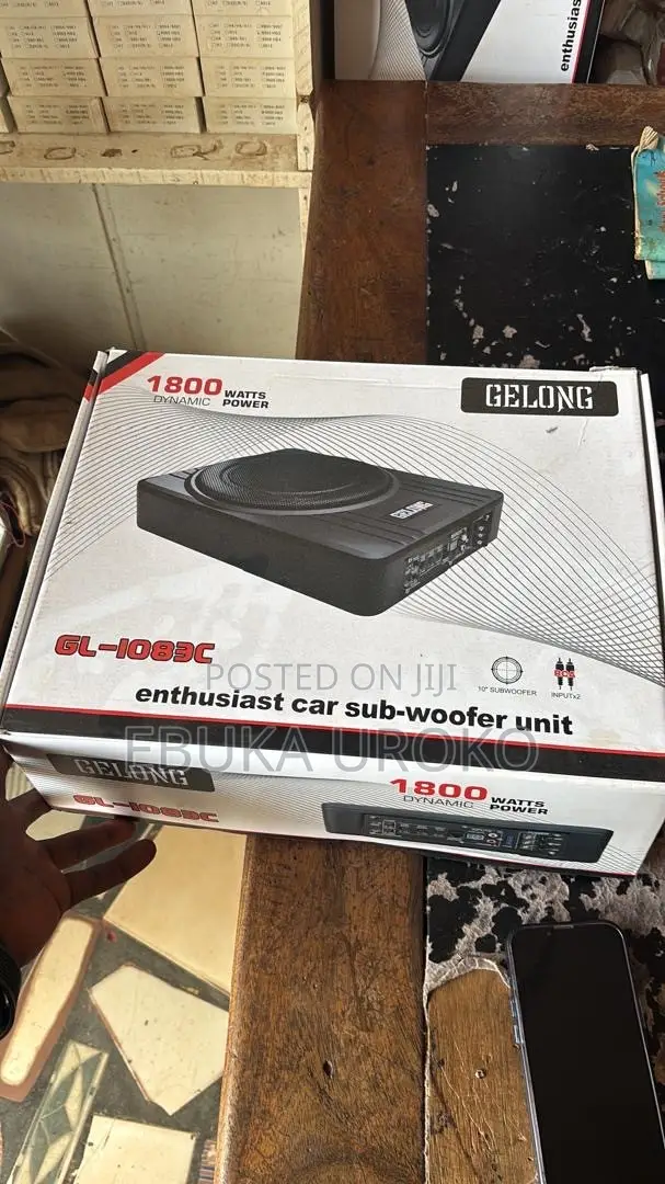 JBL Under the Seat, Subwoofer 10 Inches