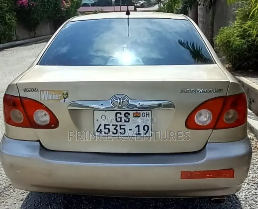 Toyota Corolla 2007 Beige