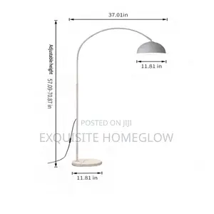 White Arc Floor Lamp Available for Purchase